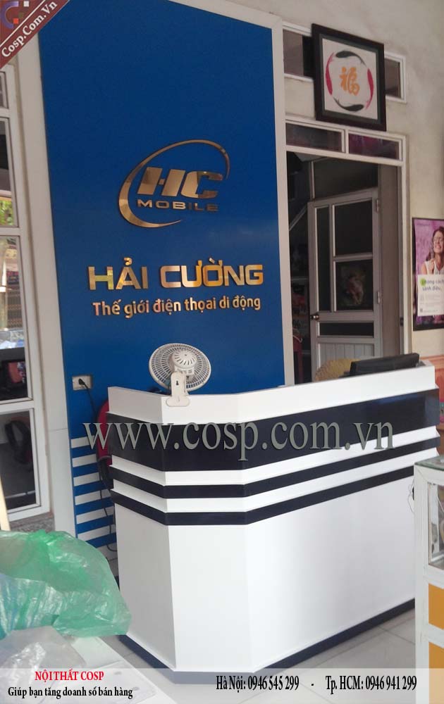 thiet ke cua hang dien thoai